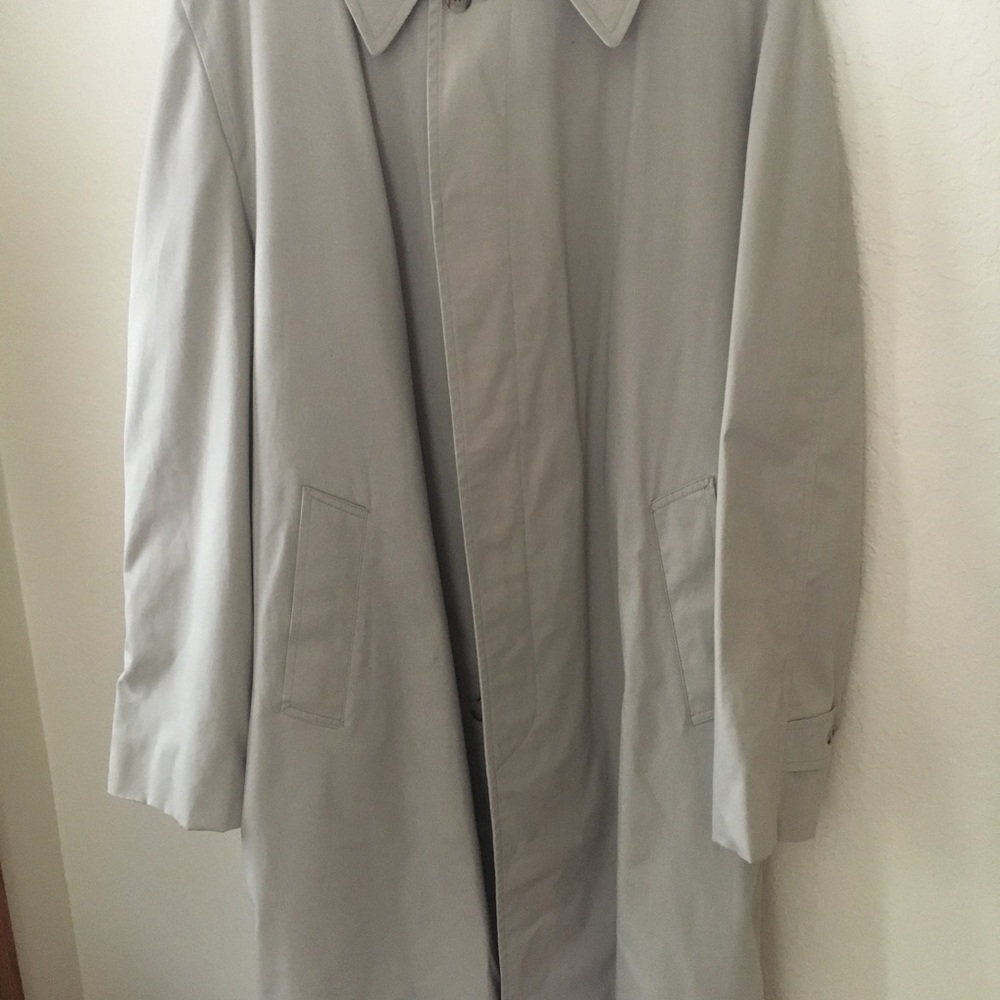 Khaki water resistant over coat